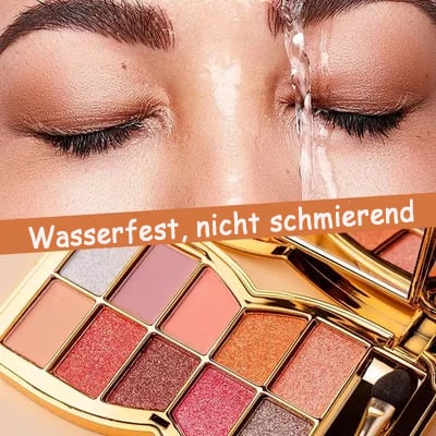 ✨NEUJAHRSANGEBOT🤩10-Farben-Glitzer-Schimmer-Lidschattenpalette