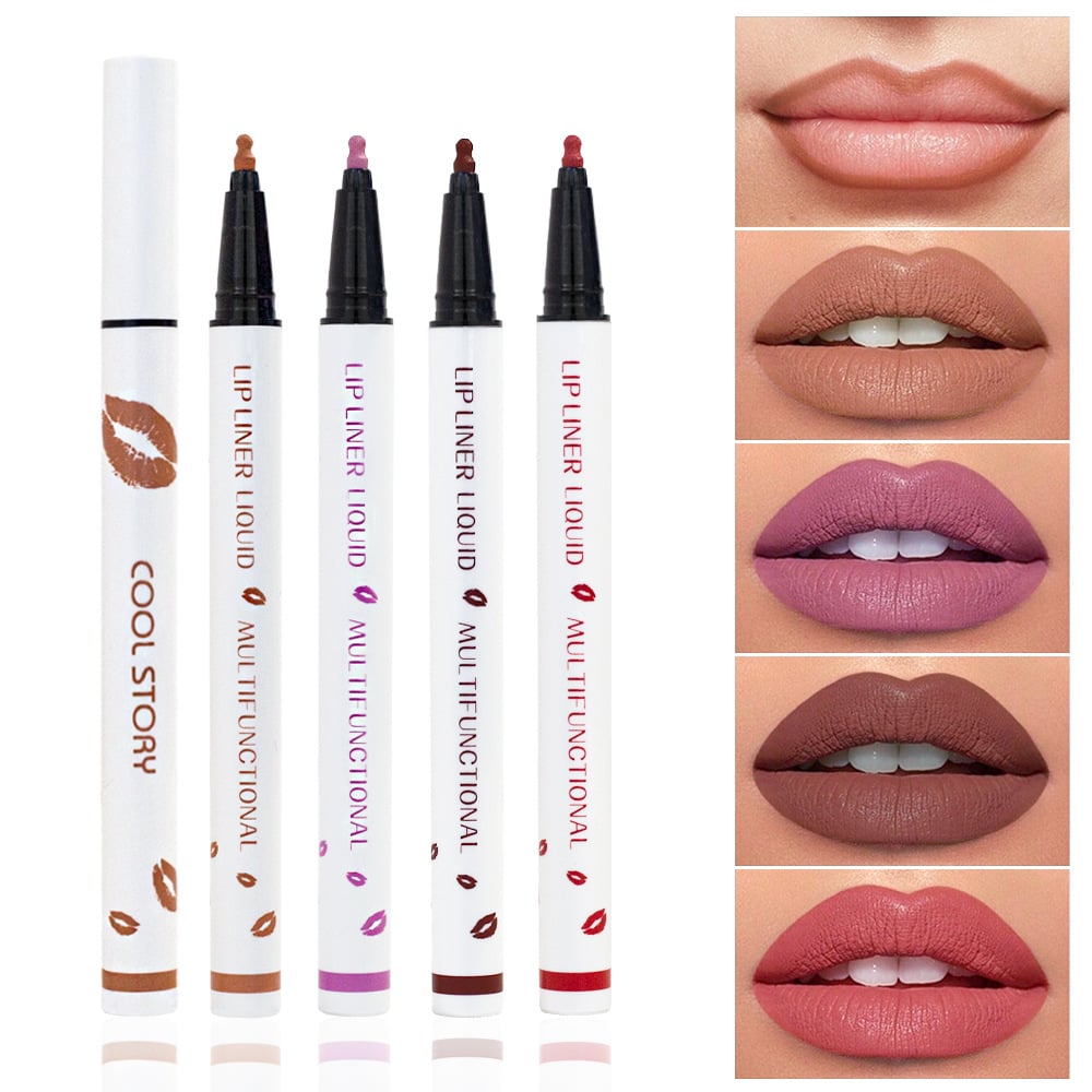 🔥1 KAUFEN, 1 GRATIS ERHALTEN🔥Langhaftender flüssiger Lippenkonturenstift