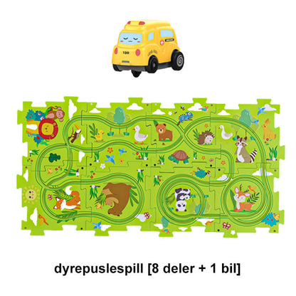 Kinder-Puzzle „Stadtzug-Waggon zum Selberbauen“ – ideales Geschenk