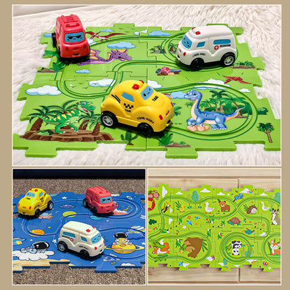Kinder-Puzzle „Stadtzug-Waggon zum Selberbauen“ – ideales Geschenk
