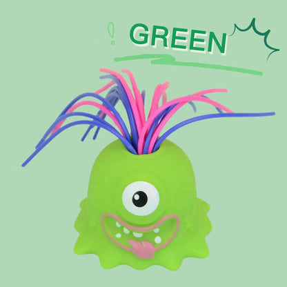 👾 50% OFF NOW! 🧸 Hair Pulling Monster Stress Relief Toy - Stretchy Sensory Fidget Tool for Anxiety & Focus, Safe for Kids/Adults 🎯✨