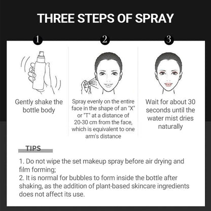🎉1 kaufen, 1 gratis erhalten🎉Langanhaltendes feuchtigkeitsspendendes Make-up-Fixierspray
