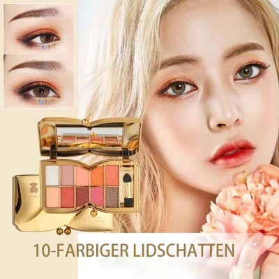 ✨NEUJAHRSANGEBOT🤩10-Farben-Glitzer-Schimmer-Lidschattenpalette