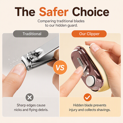 🔥Mega-Angebot – 50 % Rabatt!💅Elektrischer 2-in-1 Smart-Nagelknipser & Polierer🌟