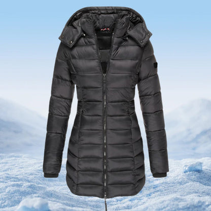 🍂Herbst-Angebote🍂Mittellange Damen-Steppjacke