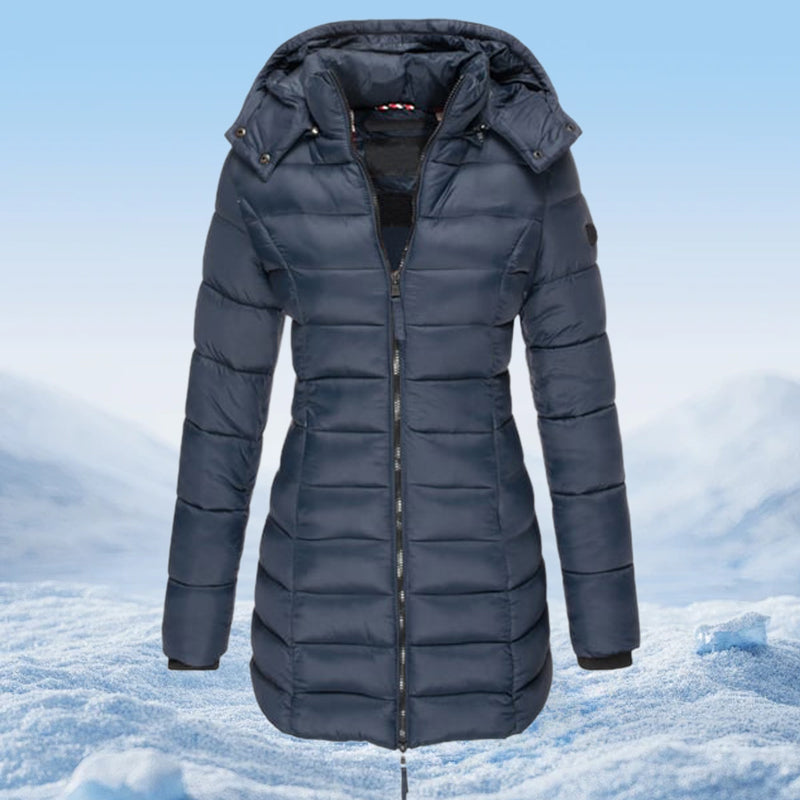 🍂Herbst-Angebote🍂Mittellange Damen-Steppjacke