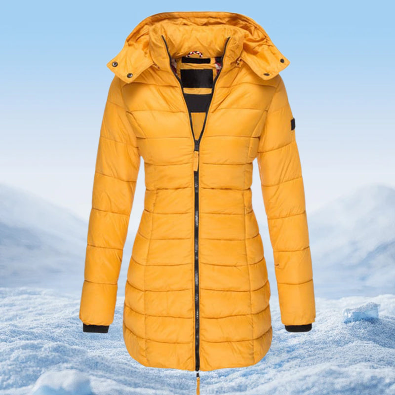 🍂Herbst-Angebote🍂Mittellange Damen-Steppjacke