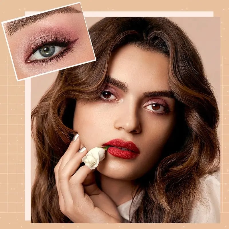 ✨NEUJAHRSANGEBOT🤩10-Farben-Glitzer-Schimmer-Lidschattenpalette