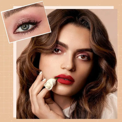 ✨NEUJAHRSANGEBOT🤩10-Farben-Glitzer-Schimmer-Lidschattenpalette