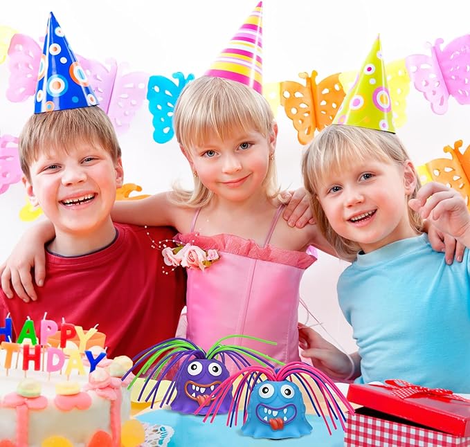 👾 50% OFF NOW! 🧸 Hair Pulling Monster Stress Relief Toy - Stretchy Sensory Fidget Tool for Anxiety & Focus, Safe for Kids/Adults 🎯✨