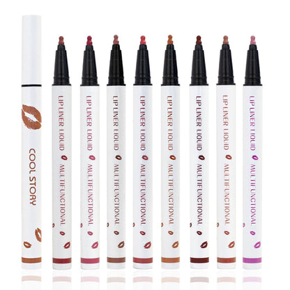 🔥1 KAUFEN, 1 GRATIS ERHALTEN🔥Langhaftender flüssiger Lippenkonturenstift