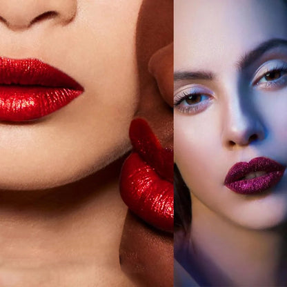 Metallic-Flüssig-Diamant-Glitzer-Lipstick