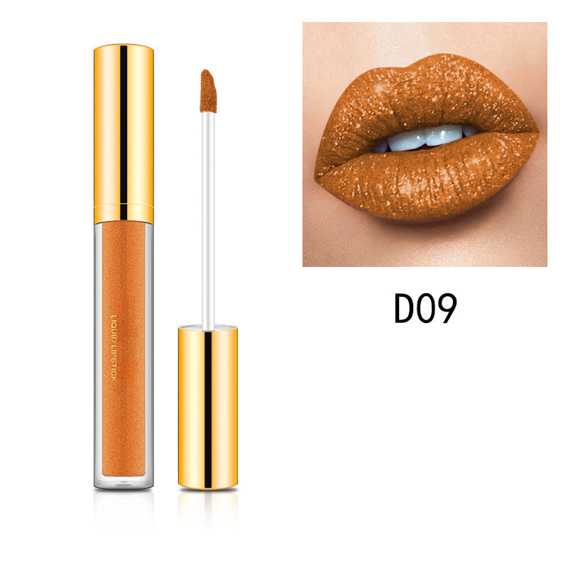 Metallic-Flüssig-Diamant-Glitzer-Lipstick