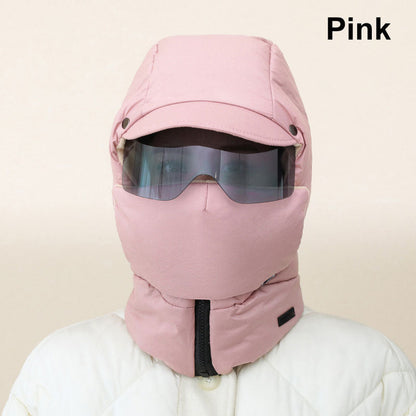 ❄️Winter-Sale 49 % RABATT🌟Winddichte Outdoor-Gesichtsmaske mit Schutzbrille