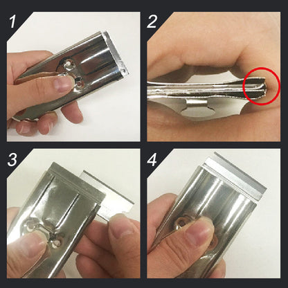 🔥Kaufe 1, erhalte 1 gratis🔥Mini-Metall-Rasierklingenschaber