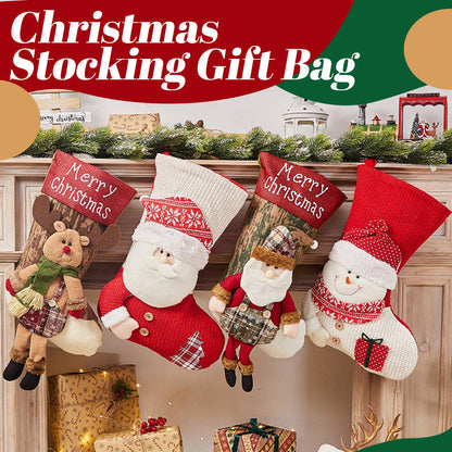 🎄Frühweihnachts-Sale 50 % RABATT🎁 Weihnachtsstrumpf-Geschenkbeutel