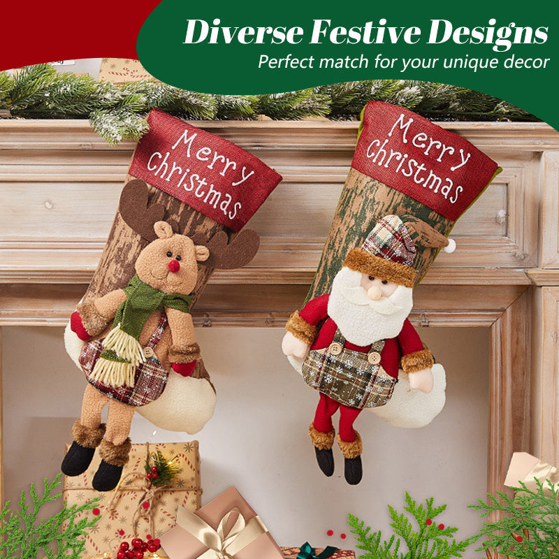 🎄Frühweihnachts-Sale 50 % RABATT🎁 Weihnachtsstrumpf-Geschenkbeutel