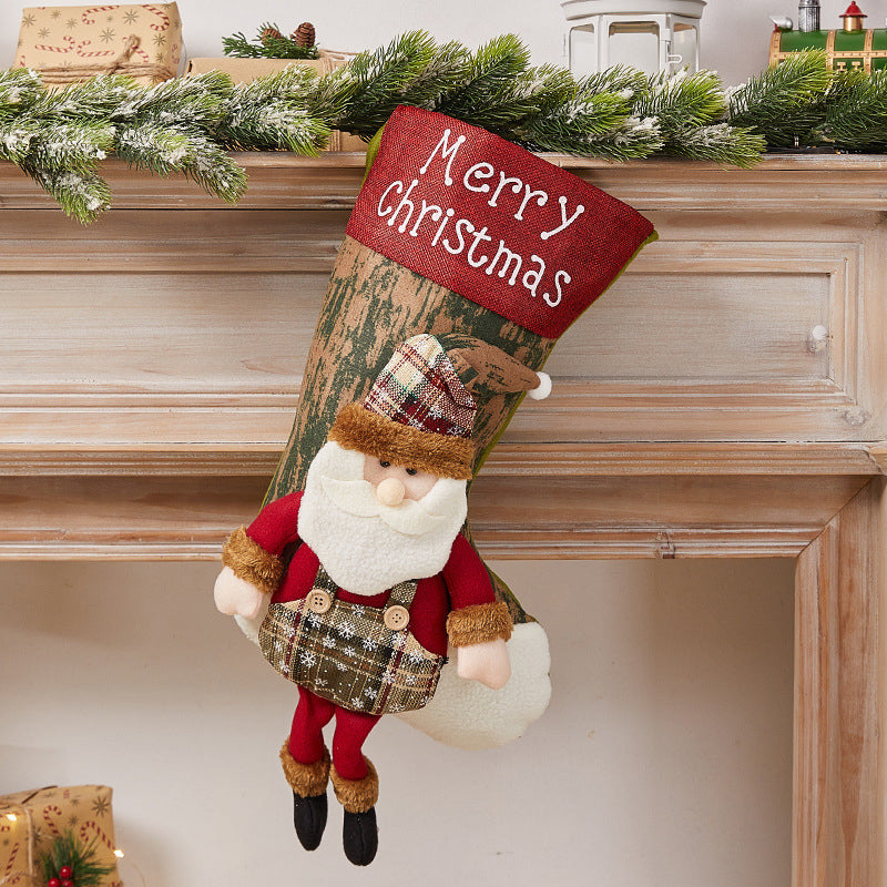 🎄Frühweihnachts-Sale 50 % RABATT🎁 Weihnachtsstrumpf-Geschenkbeutel