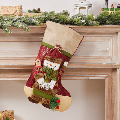🎄Frühweihnachts-Sale 50 % RABATT🎁 Weihnachtsstrumpf-Geschenkbeutel