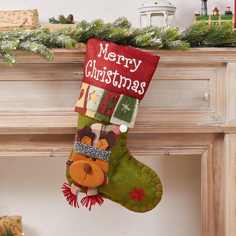 🎄Frühweihnachts-Sale 50 % RABATT🎁 Weihnachtsstrumpf-Geschenkbeutel