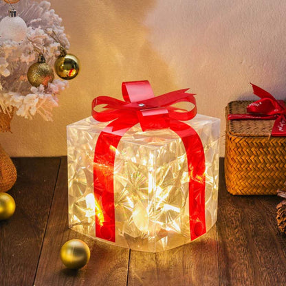 🎁Zeitlich begrenztes Angebot: 50% Rabatt🎄Leuchtende Weihnachtsgeschenkbox-Dekorationen