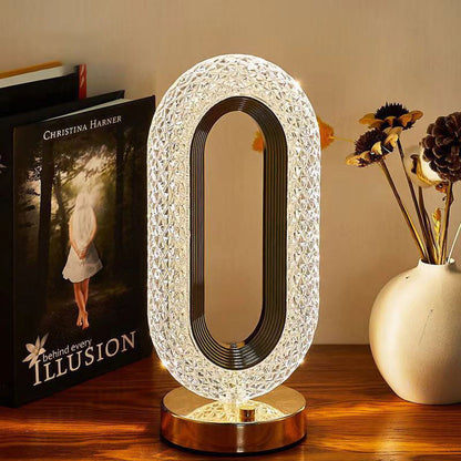 🎁Christmas Sale 50% OFF!!🎄50K+ SOLD! ✨Rechargeable Luxury Crystal LED Night Light Lamp