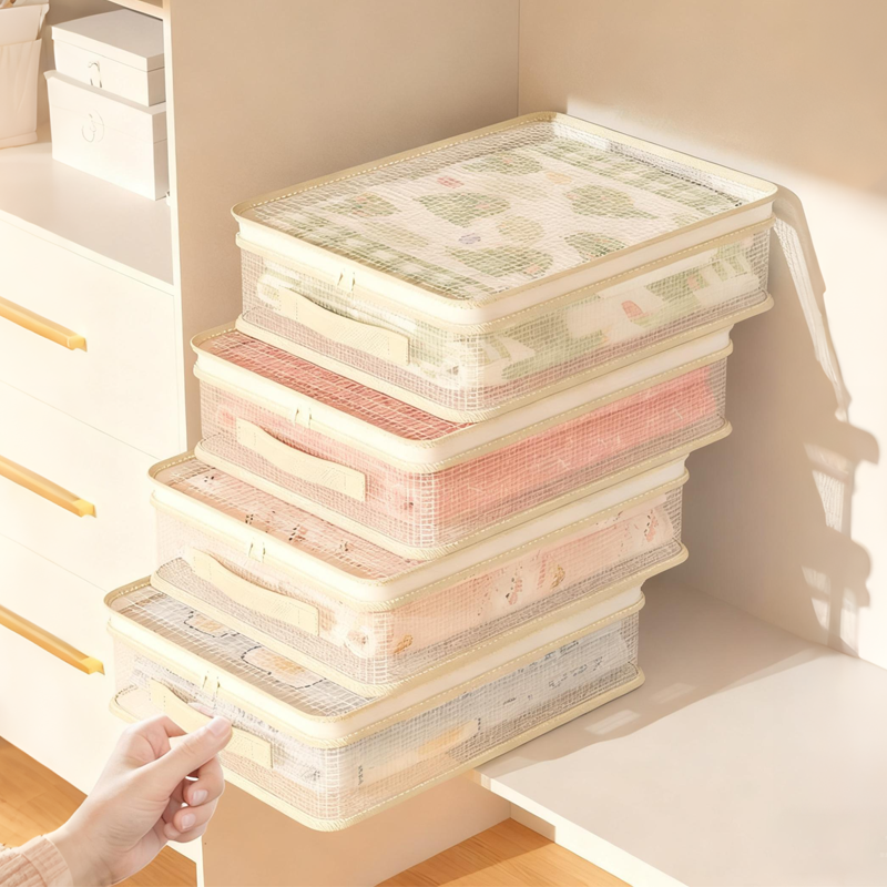 🔥See-Through Closet Organizer Storage Bags