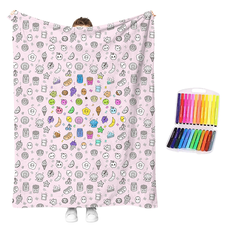 🔥LETZTER TAG: 50% RABATT!!🎨✨Kreatives „Cozy Coloring“-Deckenset – DIY-Kunst & Entspannungsaktivität